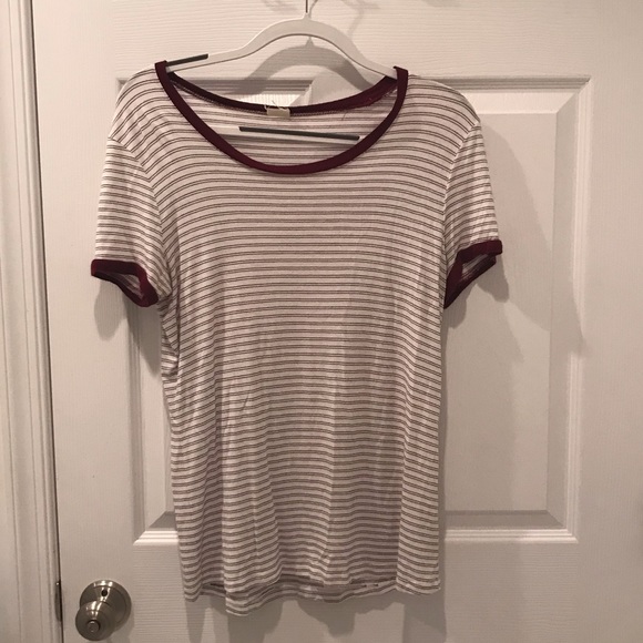 PacSun Tops - striped t-shirt